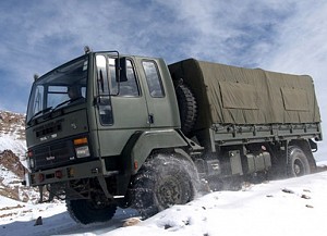 TATA Ashok Leyland L & T консорциум предложили самую низкую цену на Армейские грузовики
