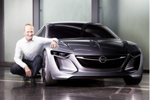 Новый концепт-кар Monza от Opel представят во Франкфурте через неделю