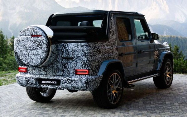 Mercedes-Benz G-Class Cabriolet 2027 ���� � ����� ������ ���������� W465 AMG G63 � ��������� ������