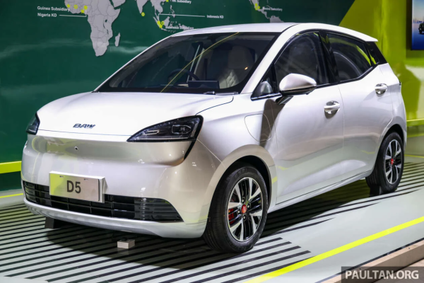 BAW D5 �� GIIAS 2026 � ��������� ��������� ������������� � ������ ����� ����������� � BYD Atto 1, Geely EX2 � 82 �.�./125 ��, ������� ���� CLTC 330 ��
