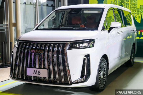 BAW M8, представленный на ГИИАС 2026 – конкурент Toyota Alphard; Электромобиль с пробегом до 505 км CLTC или 1050 км 1,5T REEV