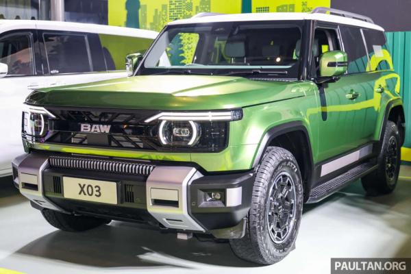BAW X03 �� �������� GIIAS 2026 � ����������� ����������� Denza B8 ��������4x4 � 2,3-�������� ������������, ������� ����� RHD?