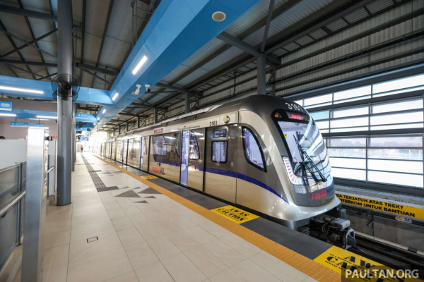 ���������� ������� ������ LRT3 Shah Alam Line �������� �� 14 �������