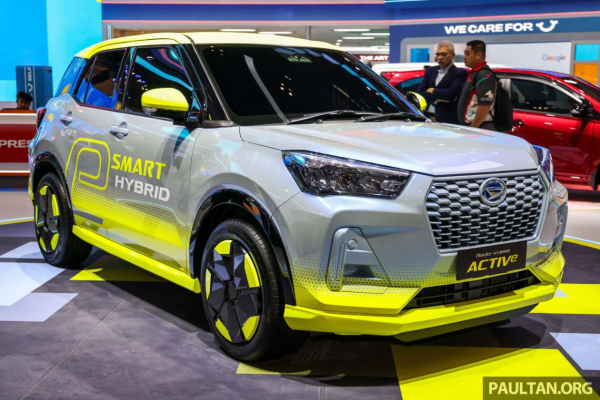 Daihatsu Rocky Hybrid ACTIVe �� GIIAS 2026 � ���������� �� �����; Perodua Ativa Hybrid ����������� ��� ��������