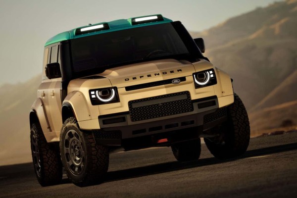 Defender Dakar � ����������-���������� ��������� ������ Land Rover, ������� �������� � ������������ � 2027 ���� � 635-������� 4,4-�������� ��������������� Octa V8