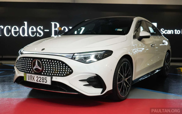 Mercedes-Benz CLA250+ 2026 года в Малайзии — C174 EV, 272 л.с., запас хода по WLTP 792 км, MBUX Superscreen, 275 тысяч ринггитов