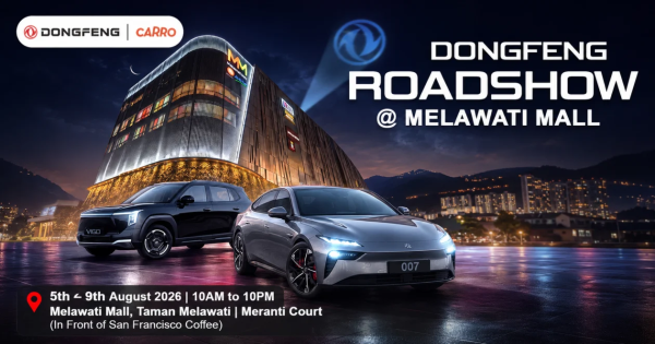 Roadshow Dongfeng Carro � �������� ������ Melawati Mall, 5�9 ������� � ������������� ������� � ��������� 007 EV � ������������� Vigo.