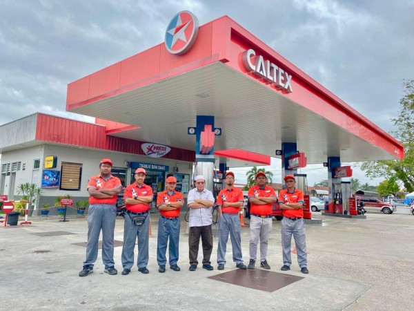 Caltex Malaysia �������� 90-������ ������, ����������� ������� ����� ������ �����������