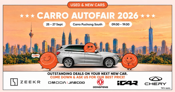 Carro Autofair 2026 �������� ������� � Puchong South: ������ ����������� Zeekr, Omoda Jaecoo, iCaur, Chery, Dongfeng