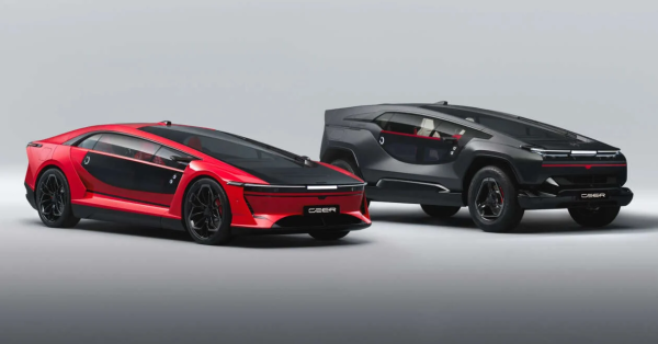 �������� Ceer �� ���������� ������ ��������� ����� � ����������� Exobot � 800V; ������������, 112 ����; �� 1111 �.�., 670 �� NEDC
