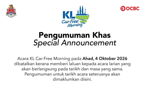 ��� KL Car Free ����� � ��� �����������, 4 ������� � KLSCM 2026