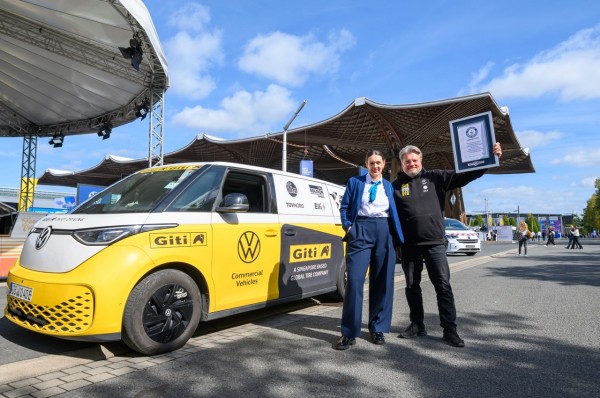 Рекорд Гиннеса: электромобиль VW ID. Buzz объехал мир через 92 страны