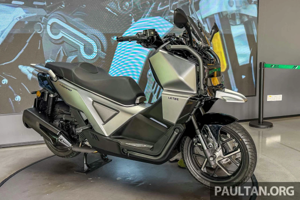 Скутер Letbe Nomad 350 появится в Малайзии в 2026 году?