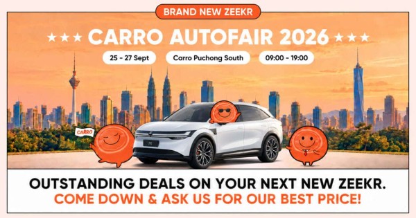 Zeekr �� Carro Autofair 2026, 25-27 �������� � Puchong South � ��������, ����� �������� �������������� �����������, ������ �����������!