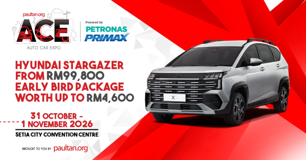 Ace 2026: Hyundai Stargazer � 7-������� MPV � ��������� RV, �� RM99,8k � ������� ������� ������������ RM4,6k