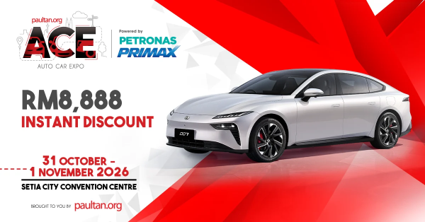 Ace 2026: �������� Dongfeng 007 EV � ���������� ������ RM8,888 � ������ � RM161k, Prime � RM187k