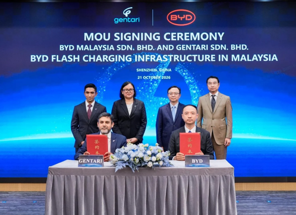 BYD ��������, Gentari ����������� ���������� � ��������������� �� ������������� ����-������� ��������� 1500 ��� - ����������� ������������ � ���������� � ������� ��������� �����
