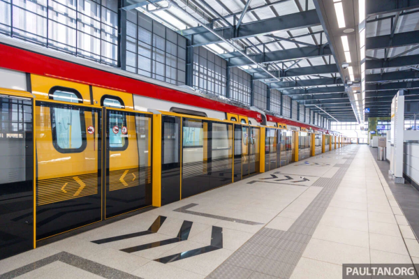 Кража кабеля возле станции Taman Equine линии MRT Putrajaya привела к застреванию поезда и сбою вчера – исправлено