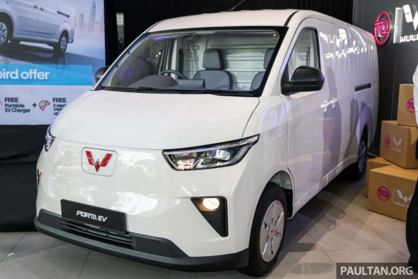 ��������� ������ TQ Wuling Porta EV ����������� � �������� � 102 �.�./180 ��, 300 �� �� ��������������� ���� 100 ����� ���������, 400 �� �� ���� 106 ����� ���������