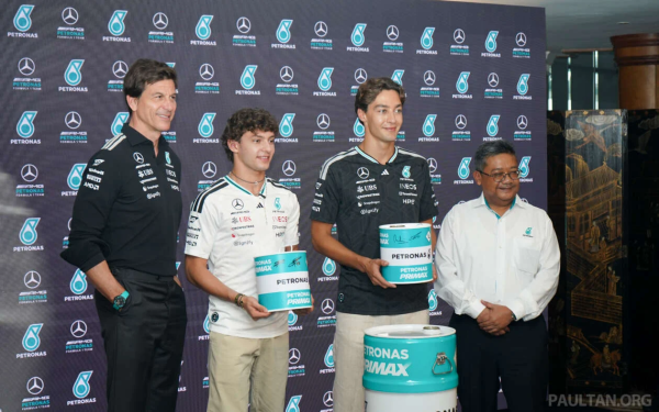 ��������� ����������� ������� Petronas, �������� ����� Syntium � �������� Tutela, ������������ �������� Mercedes-AMG F1