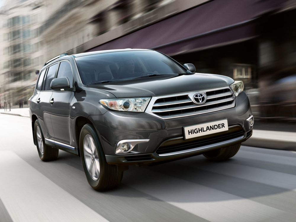 ��������� ����� ������ �������� ������ � Toyota Highlander