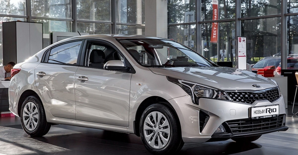����� KIA Rio ��� �������� � ��������